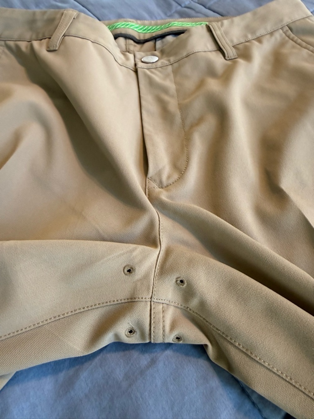 Bonobos Highland Tour Performance Golf Pants 33x30 Athletic Fit - Khaki Sahara - Picture 13 of 14